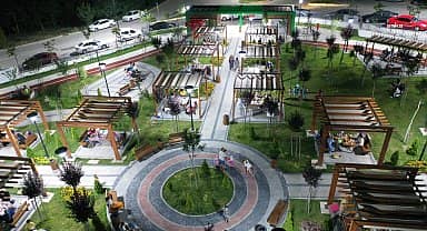 Safranbolu Belediyesi Çankaya Parkı'na vatandaştan yoğun ilgi