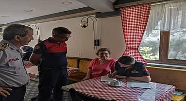 Safranbolu İtfaiyesi'nden tarihi çarşıda denetim