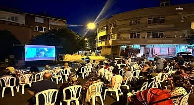 Saray Belediyesi'nden açık havada yaz sineması