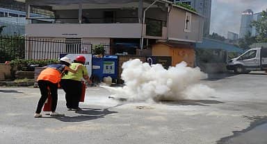 Sarıyer, 17 Ağustos 1999'u deprem tatbikatı ile andı 