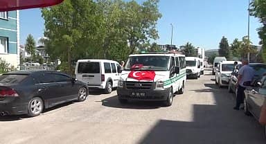 Şehit Piyade Astsubay Kıdemli Çavuş Buğra Çalgay memleketi Çorum'da son yolculuğuna uğurlandı