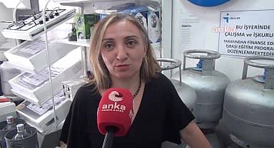 Sinop'ta tüp satış bayiliği yapan Nagihan Taban: "İşlerimizde geçen yıllara göre yüzde 70 düşüş var"