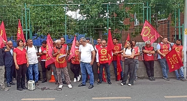 Tanzanya'daki demiryolu inşaatında çalışırken işten çıkarılan işçiler, İstanbul’da 7 gündür eylemde