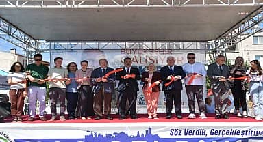 Tekirdağ Büyükşehir Belediyesi'nin Ergene Aşevi, Engelli ve Yaşlı Bakım Merkezi törenle hizmete açıldı