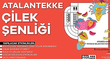 Tepebaşı Belediyesi, Atalantekke Mahallesi'nde 'Çilek Şenliği' düzenliyor