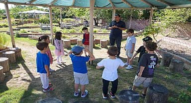 Tepebaşı'nda çocuklar doğa ile iç içe öğreniyor