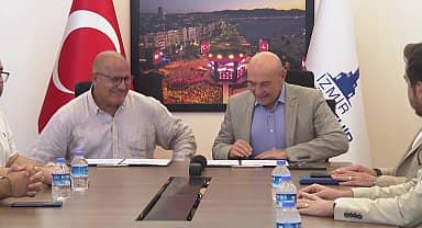 Tunç Soyer, Habitat Derneği ile işbirliği protokolü imzaladı: "Çalışmaları çift taraflı faydaya dönüştürmek için üstümüze düşenleri yapmaya hazırız"