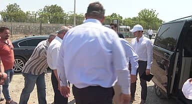 Tunç Soyer, Kocaçay sürdürülebilir kentsel tasarım alanı şantiyesini ziyaret etti: "10 yıldır hayalini kurduğumuz çalışmayı burada hayata geçiriyoruz"