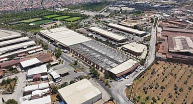 Turgutlu Belediye Başkanı Akın'dan yapımı devam eden Sanayi Çarşısı'nda inceleme