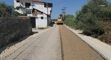 Turgutlu Belediyesi, ilçe genelinde asfaltlama çalışmalarını sürdürüyor 