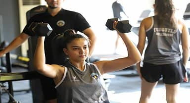 Turgutlu Belediyesi Kadın Basketbol Takımı antrenmanlara başladı