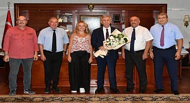 Türkiye Emekliler Derneği'nden Mansur Yavaş'a teşekkür ziyareti