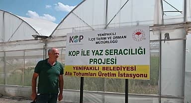 Yozgat'ın Yenifakılı ilçesinde yerel tohumlar çoğaltılıp, halka ücretsiz dağıtılıyor
