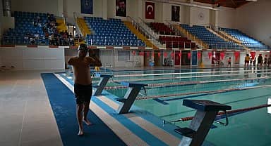 Yozgatlı Milli Yüzücü Rahmi Ersoy, Boğaziçi Kıtalararası Yüzme Yarışına hazırlanıyor