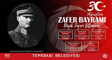 Zafer Bayramı Tepebaşı'nda coşkuyla kutlanacak