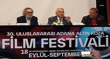 30. Uluslararası Altın Koza Film Festivali'nin basın toplantısı yapıldı