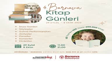 4. Bornova kitap günleri başlıyor