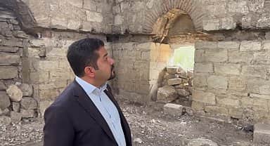 Ahmet Baran Yazgan'dan, tarihi Evliya Kasım Paşa Cami'nin harabe haline tepki