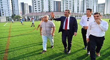 Amatör kulüplerden Çukurova Belediye Başkanı Çetin'e teşekkür