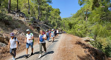 Antalya Büyükşehir Belediyesi’nden Yeşilçam yolunda doğa yürüyüşü