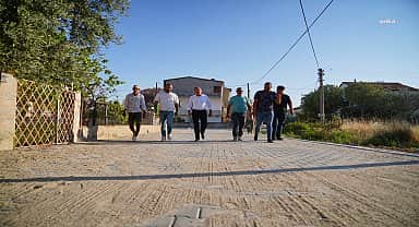 Ayvalık Belediyesi, yol çalışmalarını sürdürüyor