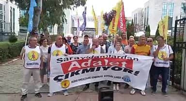 BES Samsun Şube Başkanı Yılmaz Tuluk: "Samsun adliye yetkililerine sesleniyoruz, sendikalar arasında ayrımcılık yapmayın"