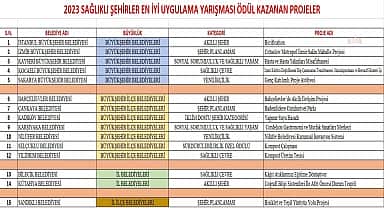 Bilecik Belediyesi ve Kent Konseyi'nin hazırladığı proje ödül aldı