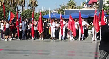 Bodrum'da 19 Eylül Gaziler Günü kutlaması
