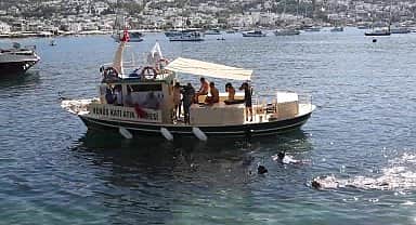 Bodrum'da deniz dibi temizliği atık fotoğraflar sergisiyle son buldu