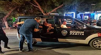 Bodrum'da zabıta ve polis ekiplerinden denetim