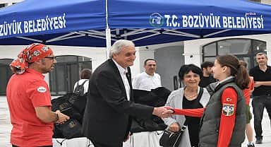 Bozüyük Belediye Başkanı Bakkalcıoğlu, öğrencileri kampa uğurladı