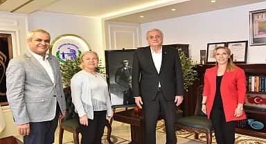 Bozüyük Belediye Başkanı Başkan Bakkalcıoğlu, Eskişehir Makine Mühendisleri Odası yöneticileri ile bir araya geldi