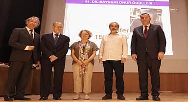 Çankaya'da Dil Devrimi Ödül Töreni