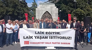 CHP ilçe Örgütü’nden protesto: 