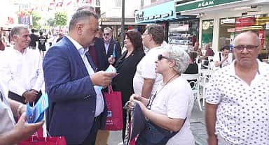 CHP İzmir İl Örgütü, yurttaşların Dünya Barış Günü'nü kutladı