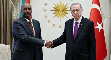 Cumhurbaşkanı Erdoğan, Sudan Egemenlik Konseyi Başkanı El-Burhan ile görüştü