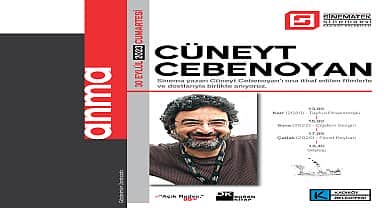 Cüneyt Cebenoyan, adına ithaf edilen filmlerle Sinematek/Sinema Evi'nde anılacak