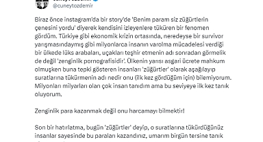 Cüneyt Özdemir'den Dilan Polat'a şok sözler: ''Zenginlik pornografisi...''