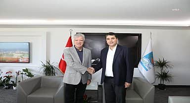 Demokrat Parti Lideri Uysal'dan Narlıdere Belediye Başkanı Engin'e ziyaret
