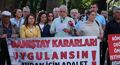 Denizli Avdan Platformu, maden şirketinin Danıştay kararına uymamasını protesto etti