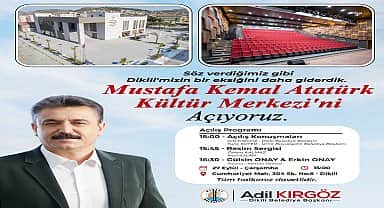 Dikili, kültür merkezine kavuşuyor
