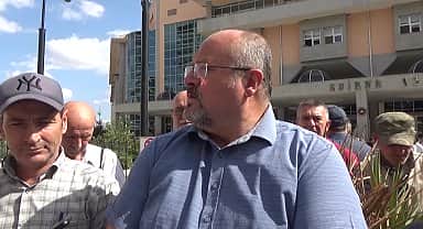 Edirne Lalapaşa köylülerinin kalker ocağına karşı açtığı dava, Edirne İdare Mahkemesi'nde başladı