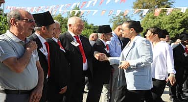 Efes Selçuk'ta gaziler günü töreni