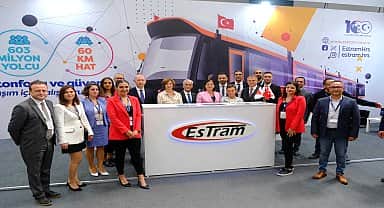 Fuarda Estram standına büyük ilgi