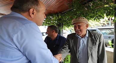 Gemlik Zeytin Festivali'nde en kıdemli zeytin üreticisi unutulmadı