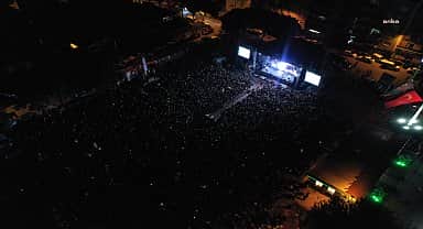 Germencik, incir festivalinde eğlenceye doydu, haluk levent konserinde coşku tavan yaptı