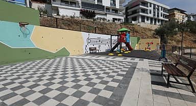Gümüldür'de açilan müzik park'a yoğun ilgi