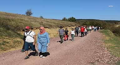 İzmit Belediyesi bizim köy doğa yürüyüşü Fethiye Mahallesi'nde devam etti