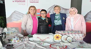 İzmit'te bağ projesine katılan kadın girişimciler 4.Koider Bazaar buluşmasında stant açtı
