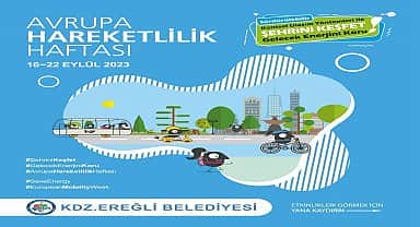 Kdz. Ereğli'de Avrupa Hareketlilik Haftası kapsamında çeşitli etkinlikler düzenlenecek